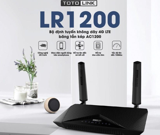 bán Bộ phát wifi dùng sim Totolink LR1200 rẻ nhất Hà Nội
